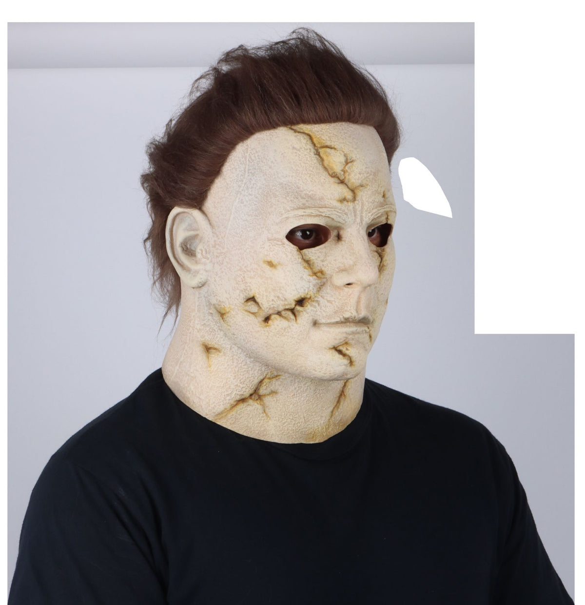 Máscara Michael Myers Máscara Halloween por Rob Zombi Pege - Disfraz de Látex, Pelox para Halloween y Día de Muertos