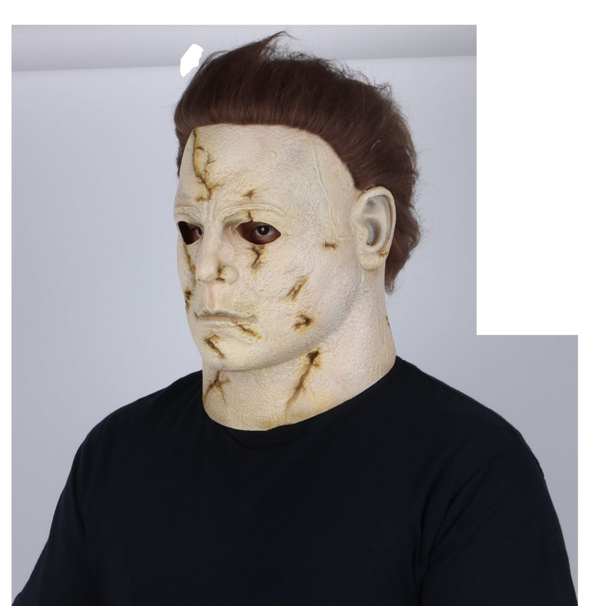 Máscara Michael Myers Máscara Halloween por Rob Zombi Pege - Disfraz de Látex, Pelox para Halloween y Día de Muertos