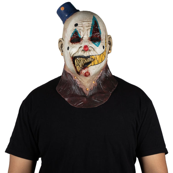 Máscara Mimo Zack Ghoulish - Disfraz de Látex para Halloween y Día de Muertos