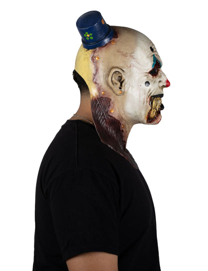 Máscara Mimo Zack Ghoulish - Disfraz de Látex para Halloween y Día de Muertos