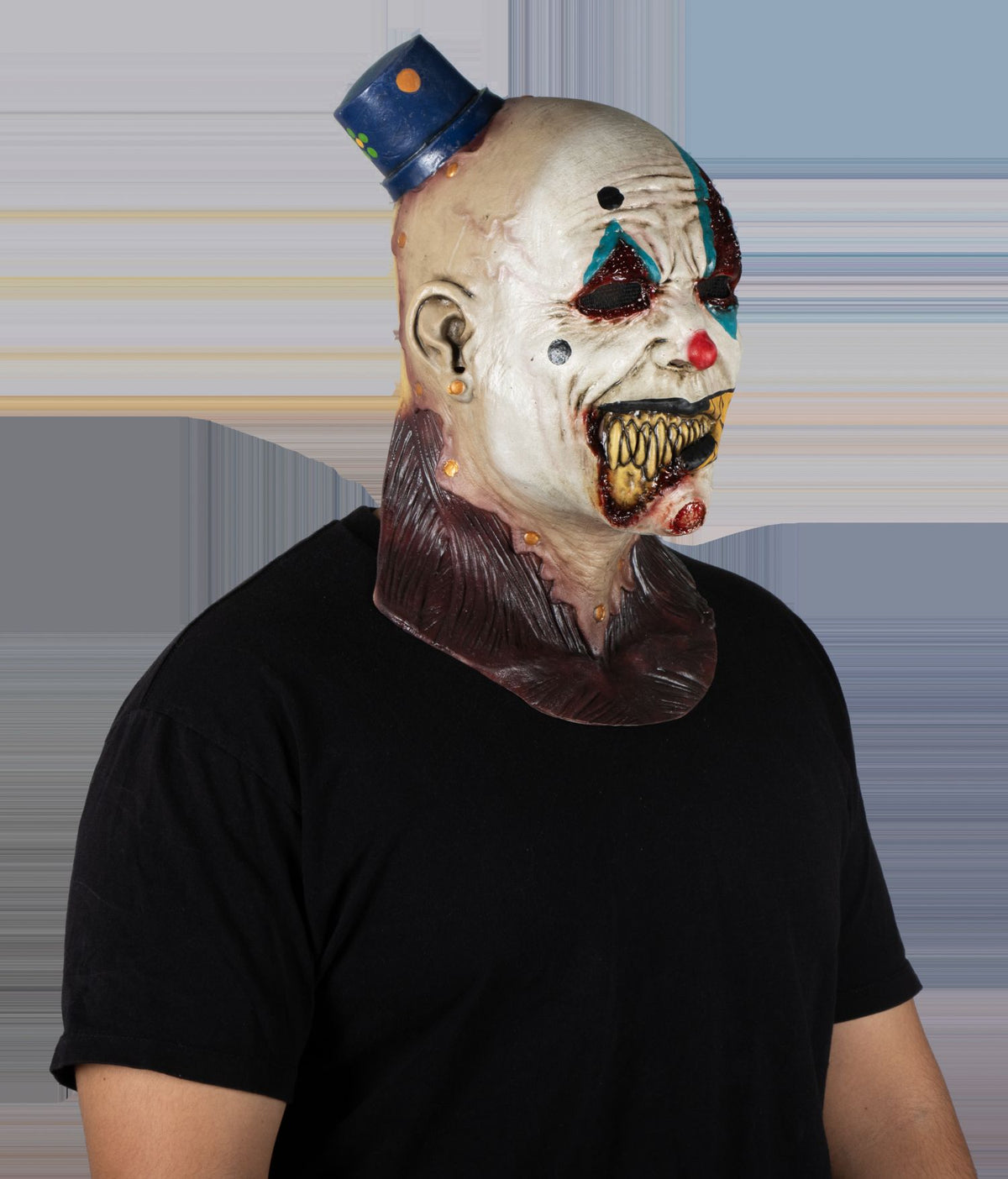 Máscara Mimo Zack Ghoulish - Disfraz de Látex para Halloween y Día de Muertos