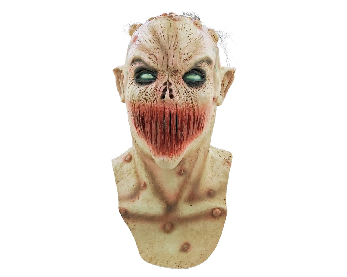 Máscara Mortal Silencio Ghoulish - Disfraz de Látex para Halloween y Día de Muertos