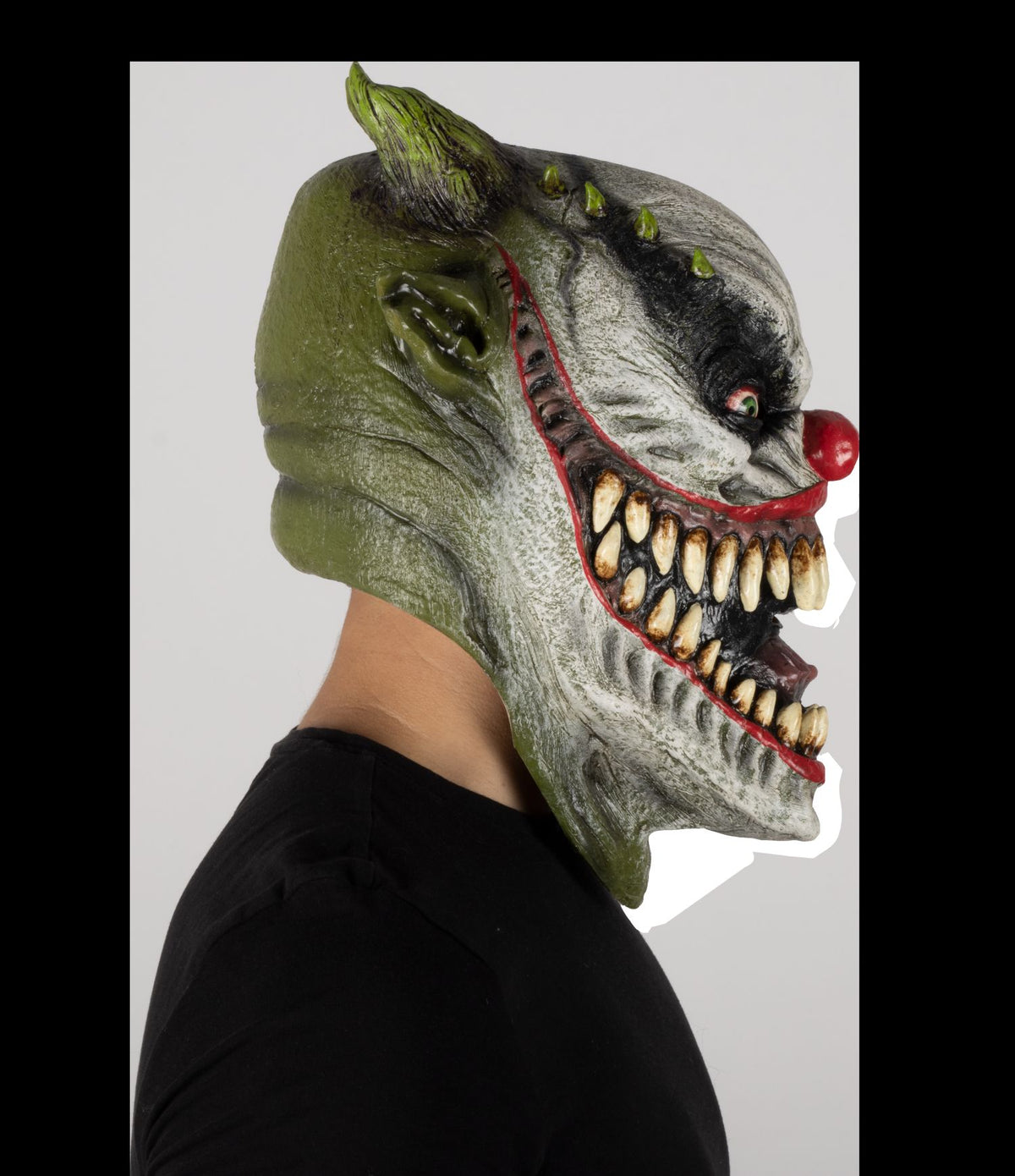 Máscara Mutante Payaso Ghoulish - Disfraz de Látex para Halloween y Día de Muertos