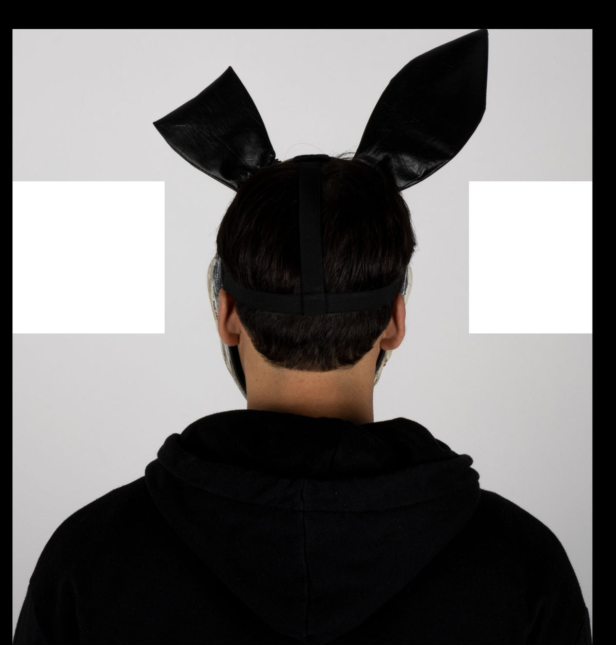 Máscara Nasty Bunny Ghoulish - Disfraz de Látex, Vinipiel para Halloween y Día de Muertos