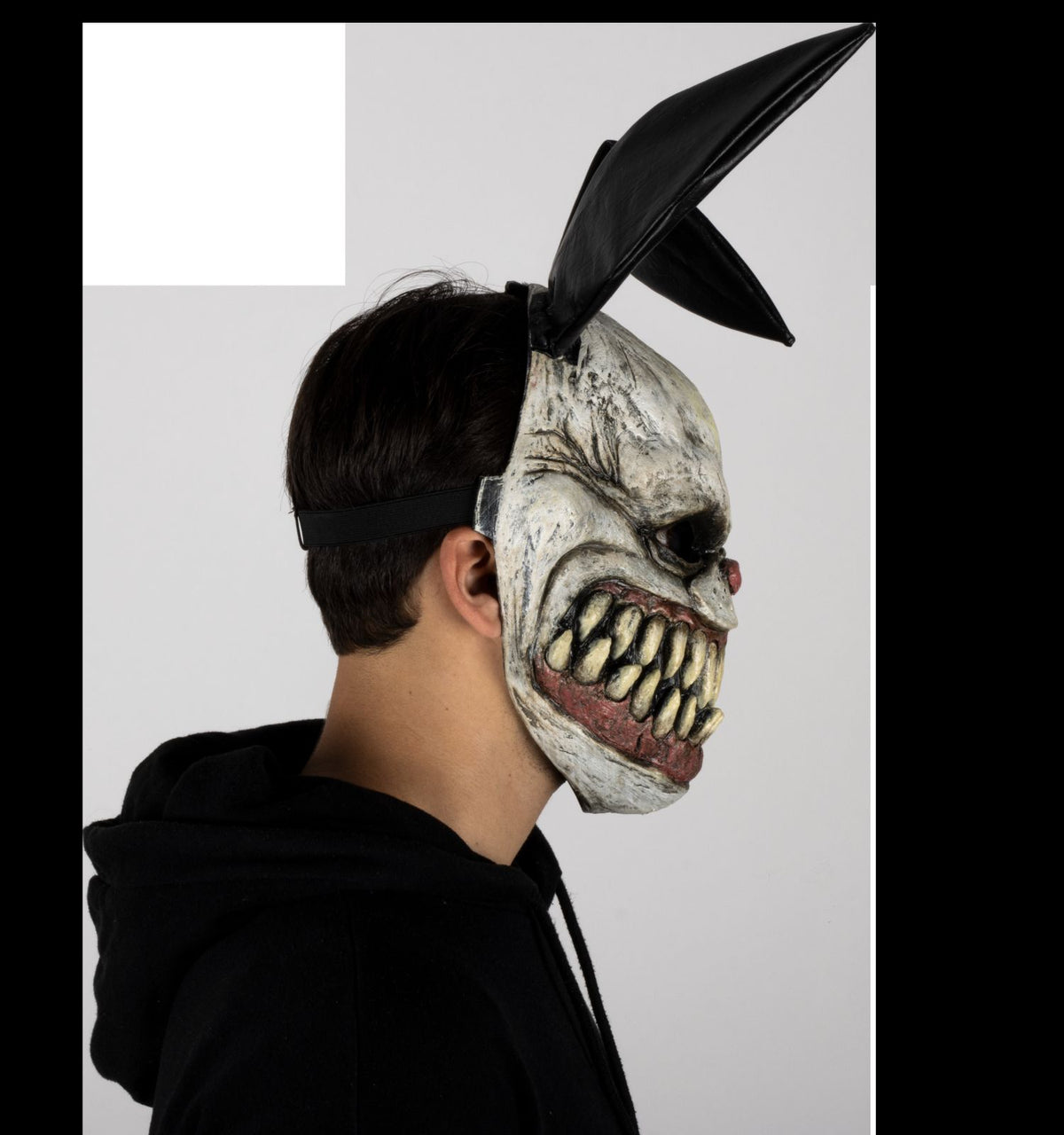 Máscara Nasty Bunny Ghoulish - Disfraz de Látex, Vinipiel para Halloween y Día de Muertos