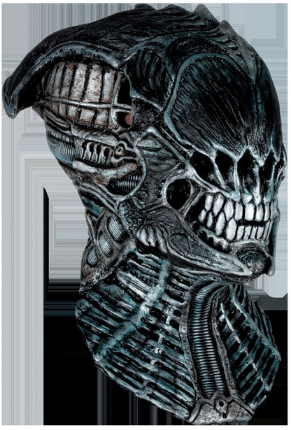 Máscara Necro Sentinel Ghoulish - Disfraz de Látex para Halloween y Día de Muertos