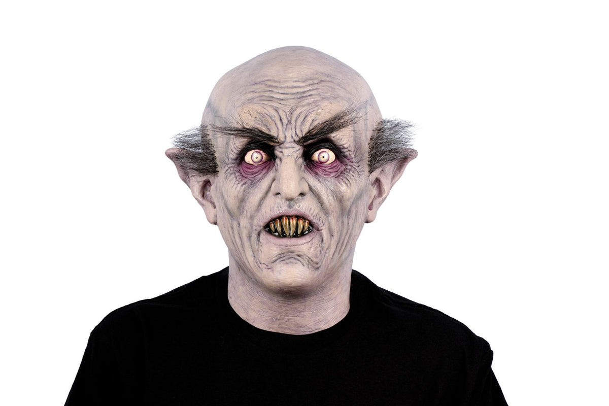 Máscara Nosferatu Ghoulish - Disfraz de Látex, Kanekalon para Halloween y Día de Muertos