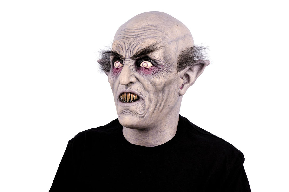 Máscara Nosferatu Ghoulish - Disfraz de Látex, Kanekalon para Halloween y Día de Muertos