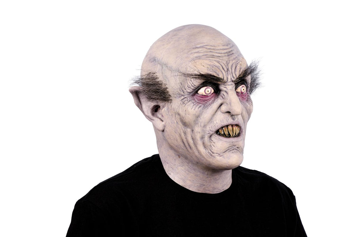 Máscara Nosferatu Ghoulish - Disfraz de Látex, Kanekalon para Halloween y Día de Muertos