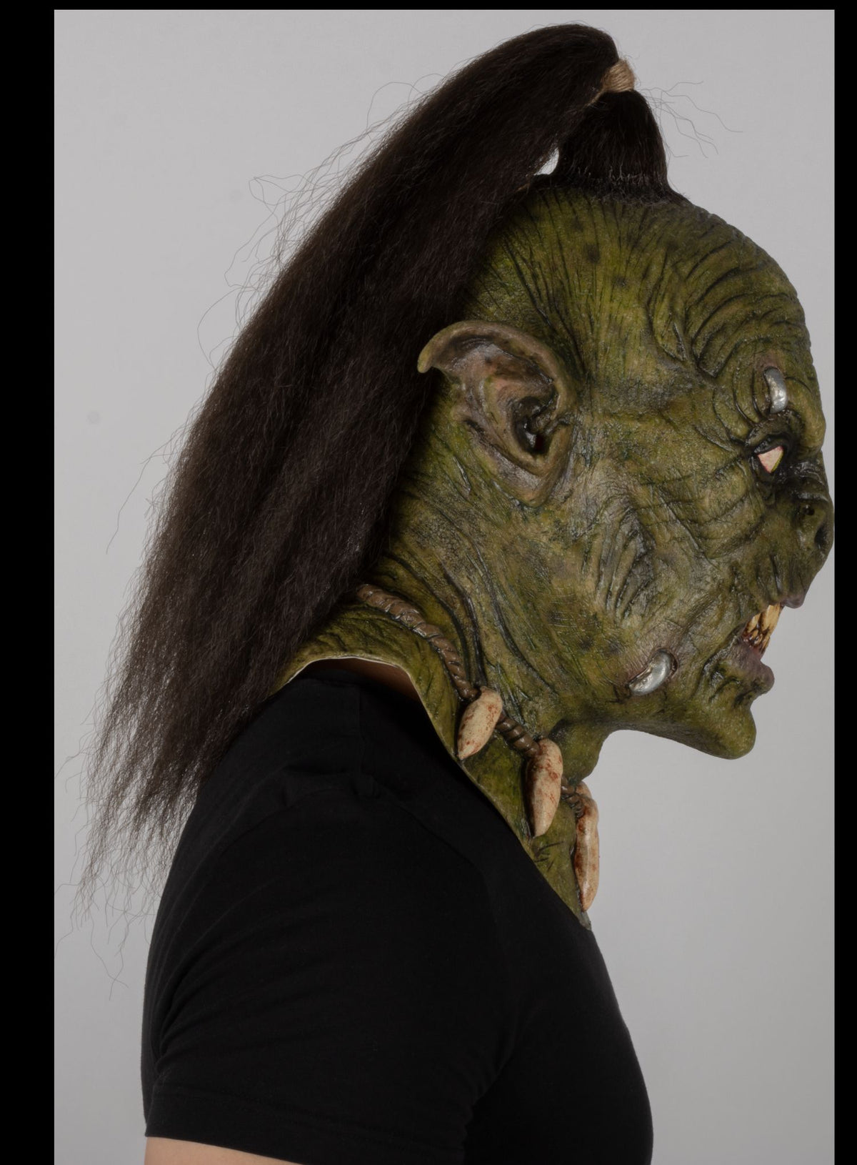 Máscara Orco Luchador Ghoulish - Disfraz de Látex para Halloween y Día de Muertos