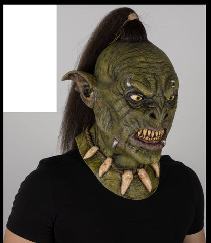 Máscara Orco Luchador Ghoulish - Disfraz de Látex para Halloween y Día de Muertos