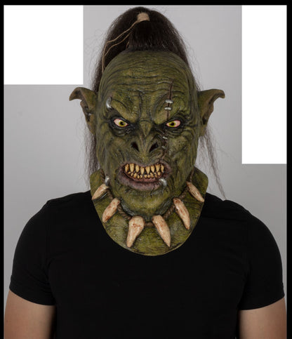 Máscara Orco Luchador Ghoulish - Disfraz de Látex para Halloween y Día de Muertos