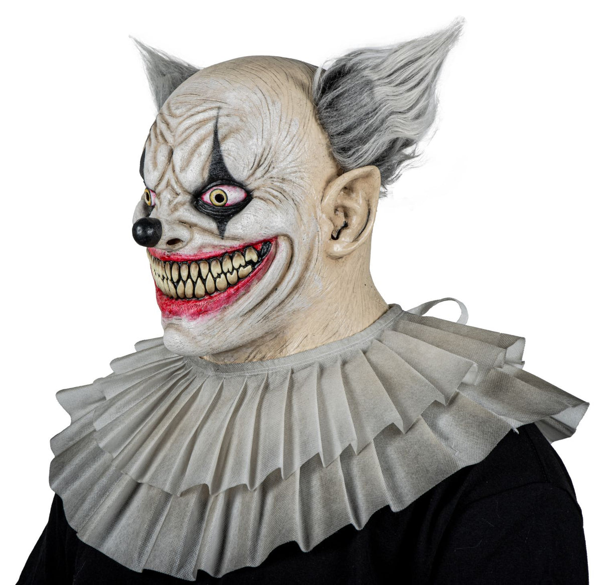 Máscara Payaso Sonrisas Pege - Disfraz de Látex, Peluche, Dubetina para Halloween y Día de Muertos