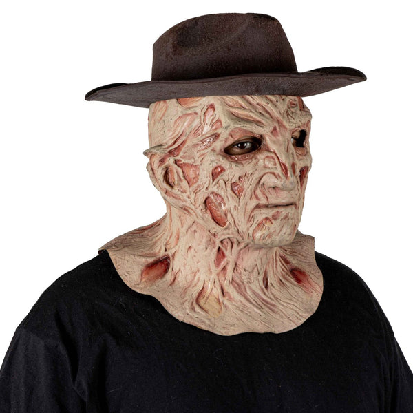 Máscara Pesadilla En Elm St. 4 Sueño Maestro Pege - Disfraz de Látex para Halloween y Día de Muertos