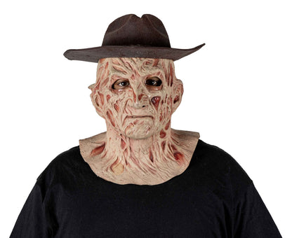 Máscara Pesadilla En Elm St. 4 Sueño Maestro Pege - Disfraz de Látex para Halloween y Día de Muertos