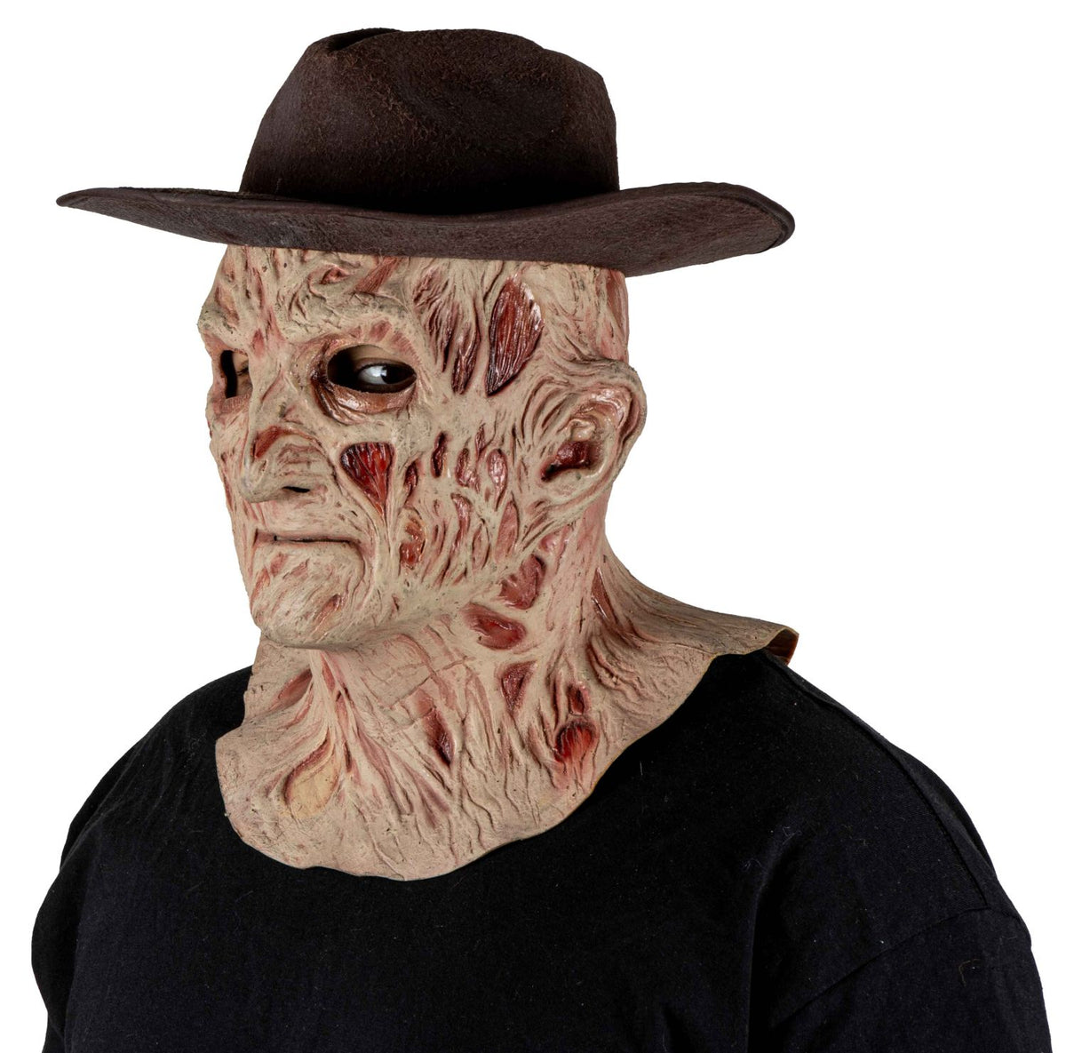 Máscara Pesadilla En Elm St. 4 Sueño Maestro Pege - Disfraz de Látex para Halloween y Día de Muertos