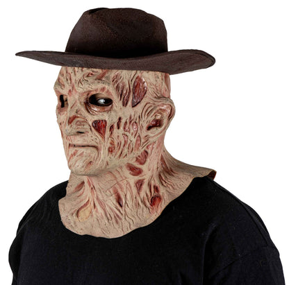 Máscara Pesadilla En Elm St. 4 Sueño Maestro Pege - Disfraz de Látex para Halloween y Día de Muertos