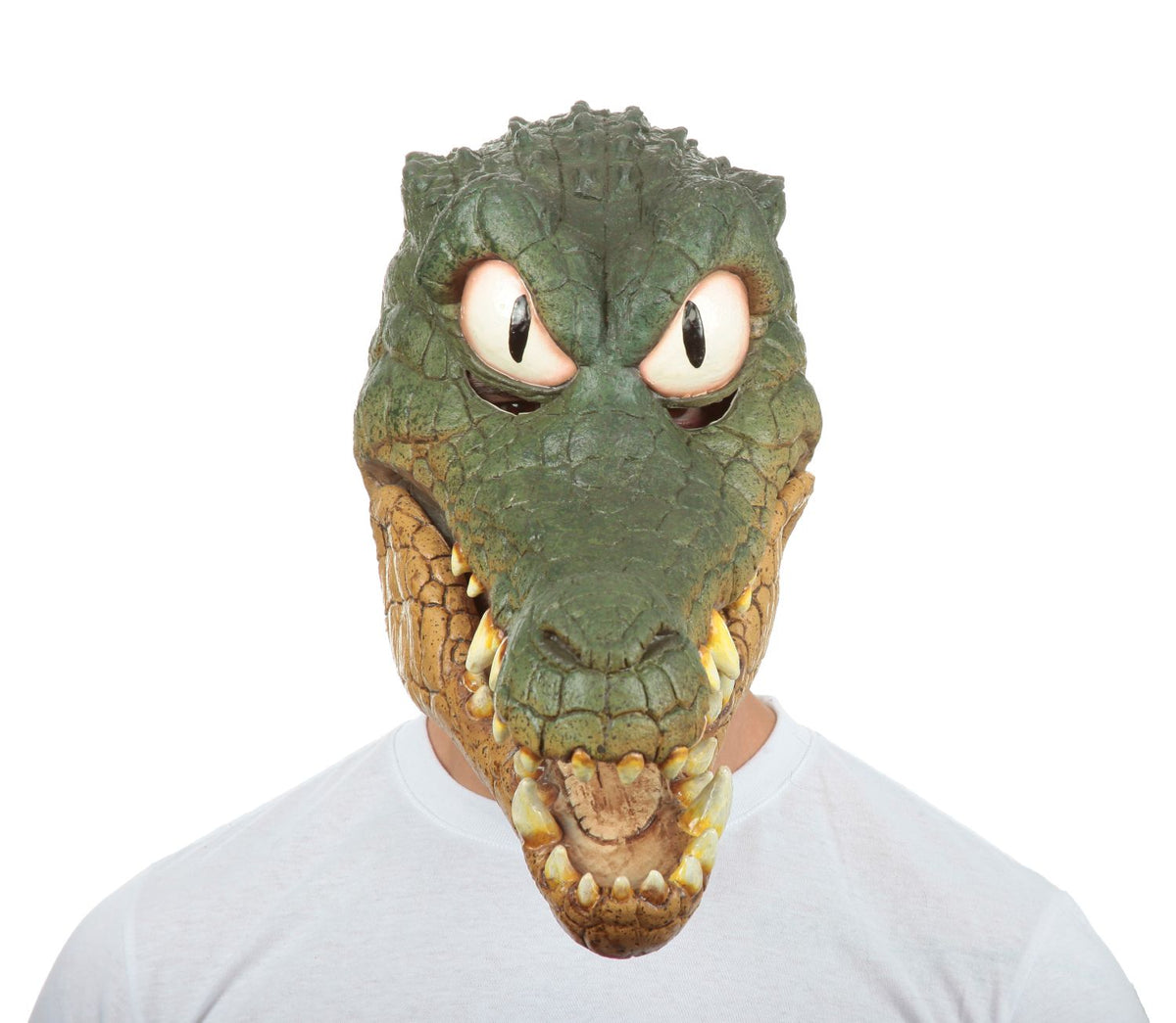 Máscara Peter Crocodile Ghoulish - Disfraz de Látex para Halloween y Día de Muertos