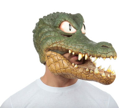 Máscara Peter Crocodile Ghoulish - Disfraz de Látex para Halloween y Día de Muertos