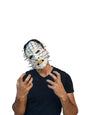Máscara Pinhead Cara Máscara Ghoulish - Disfraz de Látex para Halloween y Día de Muertos