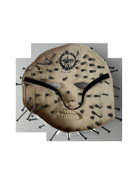 Máscara Pinhead Cara Máscara Ghoulish - Disfraz de Látex para Halloween y Día de Muertos