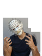 Máscara Pinhead Ghoulish - Disfraz de Látex para Halloween y Día de Muertos