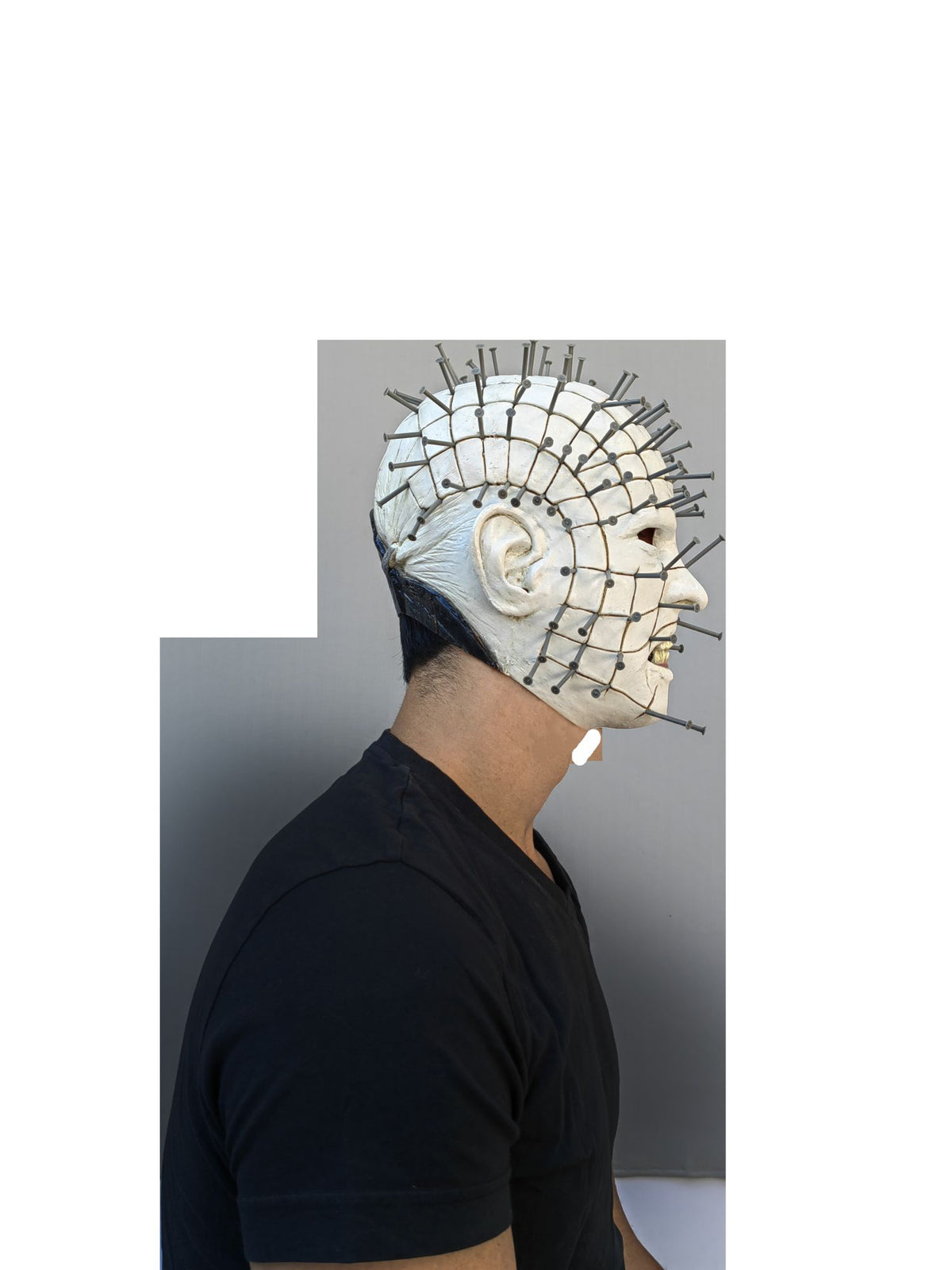 Máscara Pinhead Ghoulish - Disfraz de Látex para Halloween y Día de Muertos