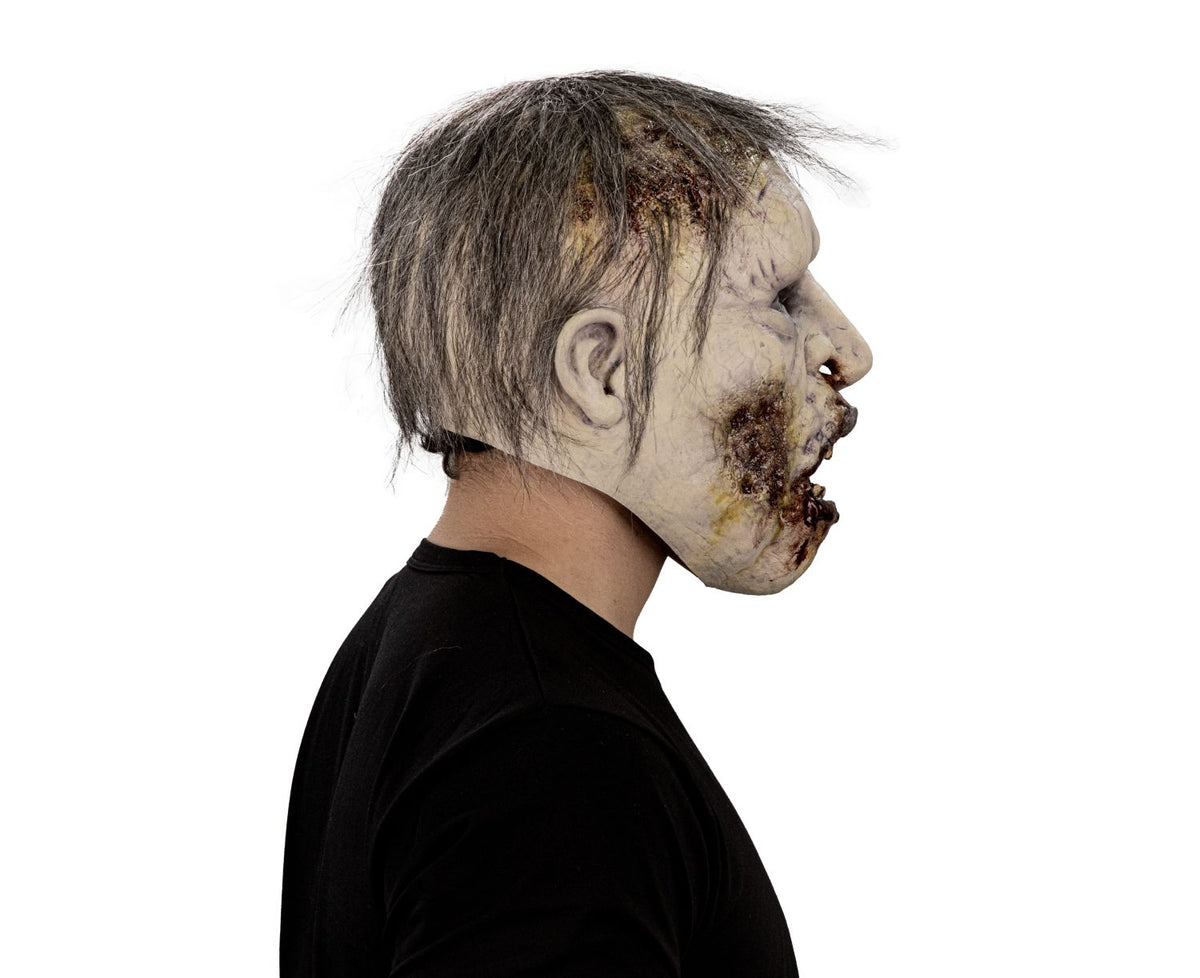 Máscara Podrido Difunto Ghoulish - Disfraz de Látex, Kanekalon para Halloween y Día de Muertos
