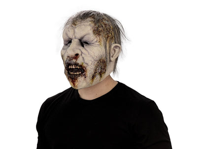 Máscara Podrido Difunto Ghoulish - Disfraz de Látex, Kanekalon para Halloween y Día de Muertos