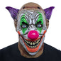 Máscara Psicópata Neón Payaso Ghoulish - Disfraz de Látex para Halloween y Día de Muertos