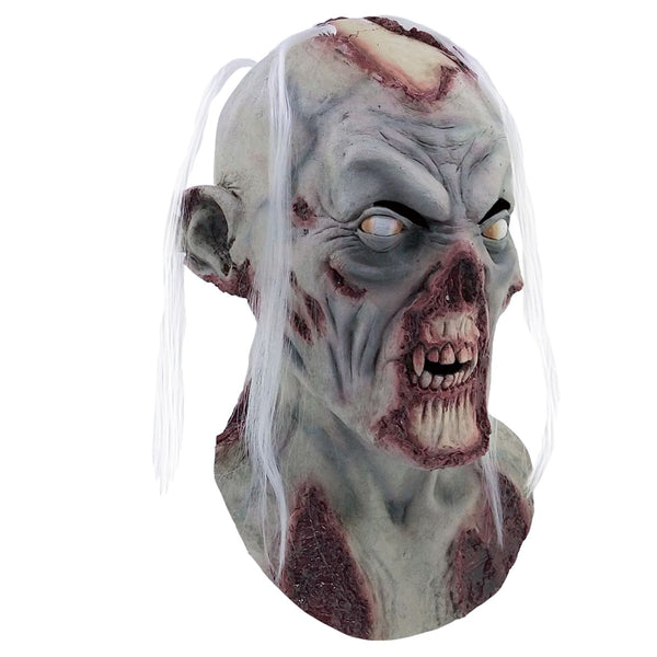 Máscara Pudriéndose Muerte Ghoulish - Disfraz de Látex, Multifilamento lacio para Halloween y Día de Muertos