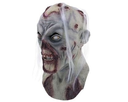 Máscara Pudriéndose Muerte Ghoulish - Disfraz de Látex, Multifilamento lacio para Halloween y Día de Muertos