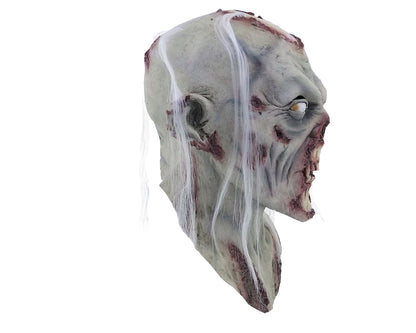 Máscara Pudriéndose Muerte Ghoulish - Disfraz de Látex, Multifilamento lacio para Halloween y Día de Muertos