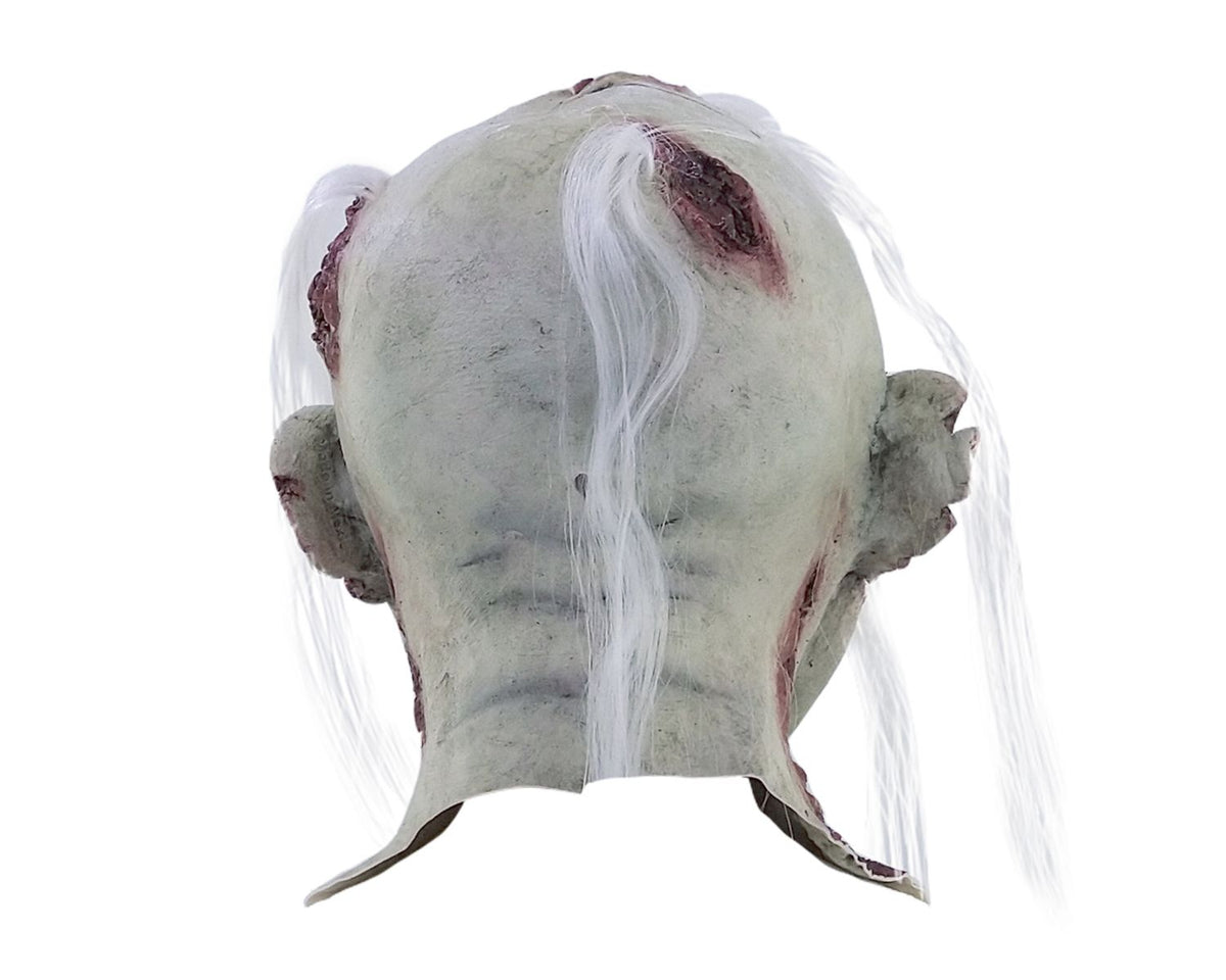 Máscara Pudriéndose Muerte Ghoulish - Disfraz de Látex, Multifilamento lacio para Halloween y Día de Muertos
