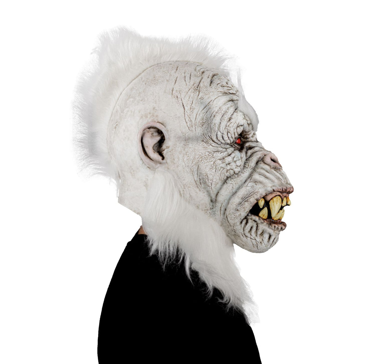 Máscara Punk Yeti Ghoulish - Disfraz de Látex, Peluche para Halloween y Día de Muertos