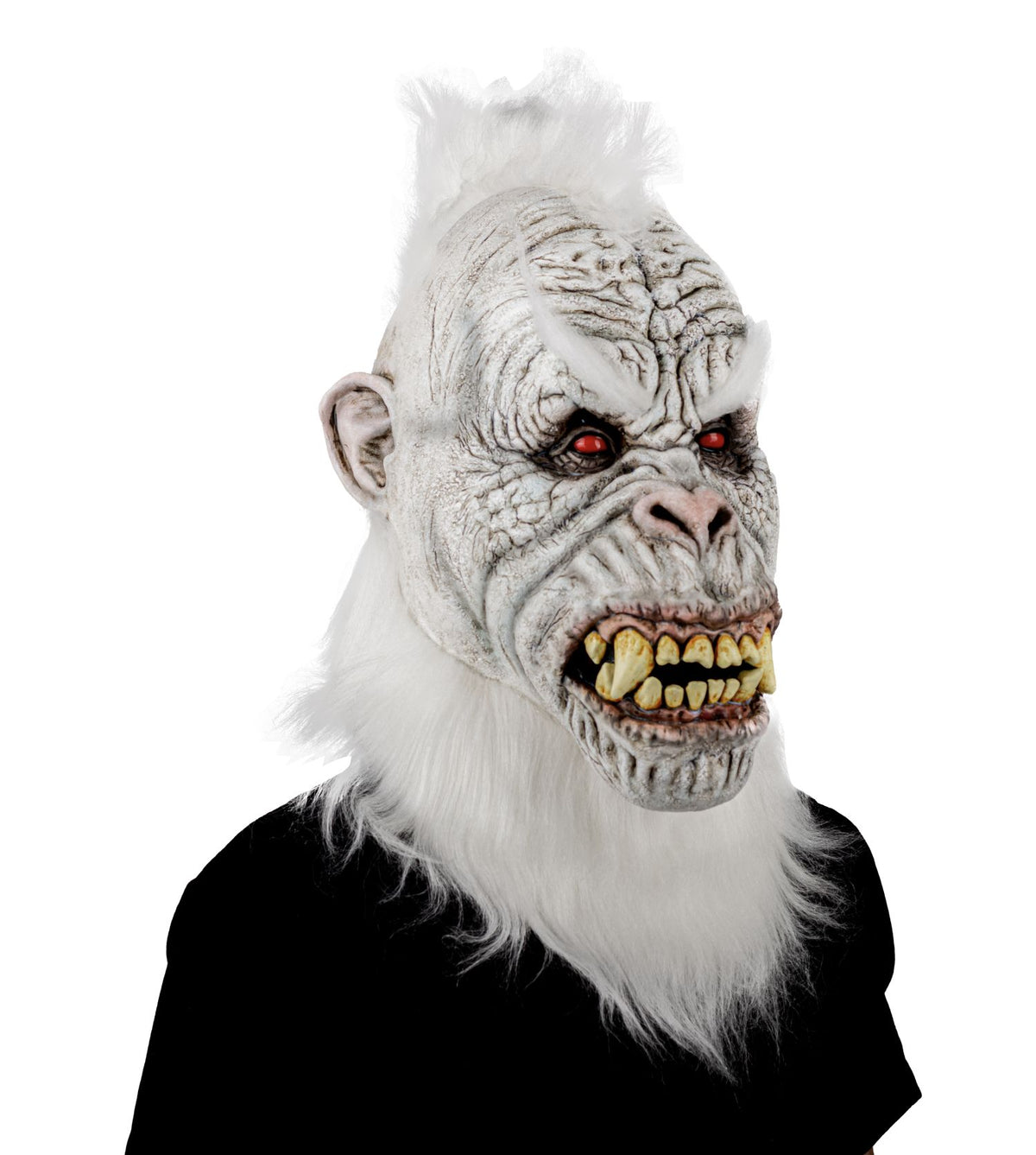 Máscara Punk Yeti Ghoulish - Disfraz de Látex, Peluche para Halloween y Día de Muertos