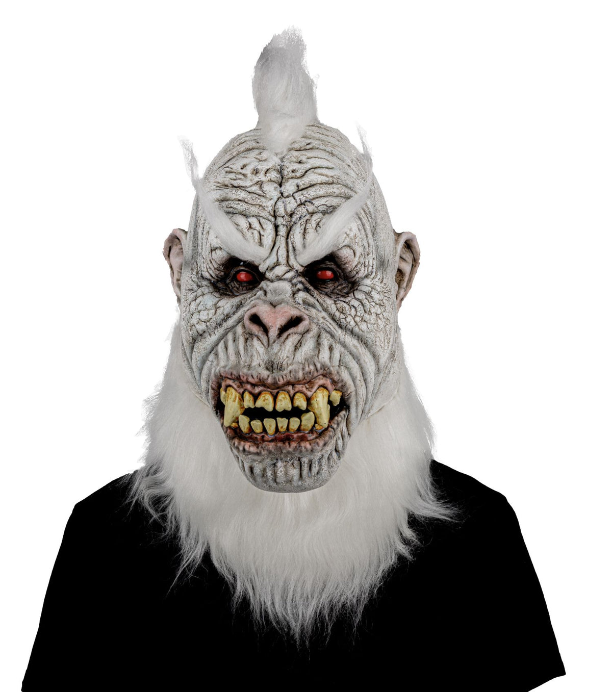 Máscara Punk Yeti Ghoulish - Disfraz de Látex, Peluche para Halloween y Día de Muertos