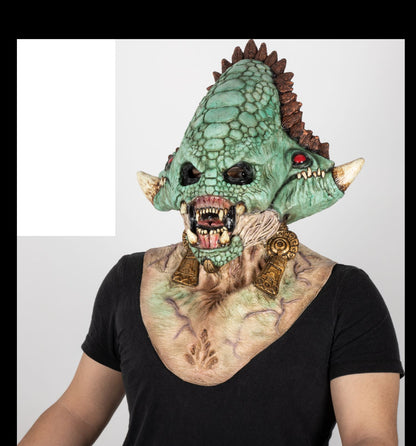 Máscara Quetzalcóatl Ghoulish - Disfraz de Látex para Halloween y Día de Muertos