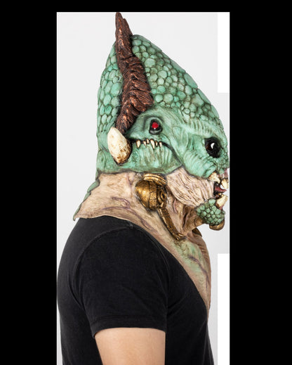 Máscara Quetzalcóatl Ghoulish - Disfraz de Látex para Halloween y Día de Muertos