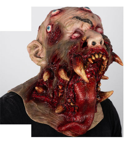 Máscara U24 Cia Experiment Ghoulish - Disfraz de Látex, Pelox para Halloween y Día de Muertos