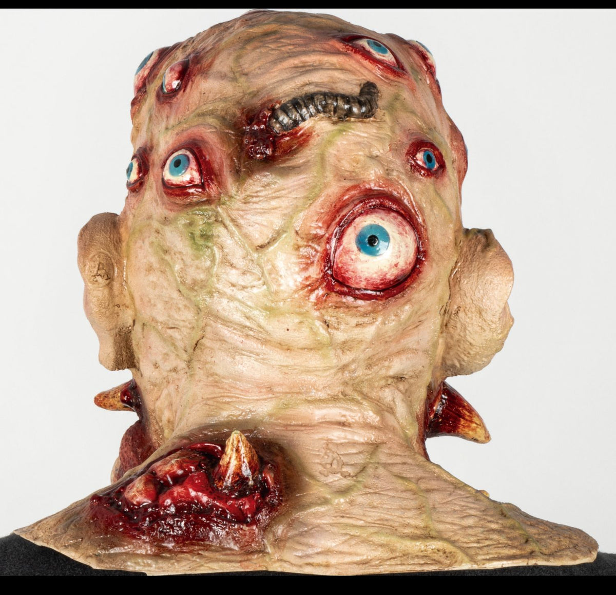 Máscara U24 Cia Experiment Ghoulish - Disfraz de Látex, Pelox para Halloween y Día de Muertos