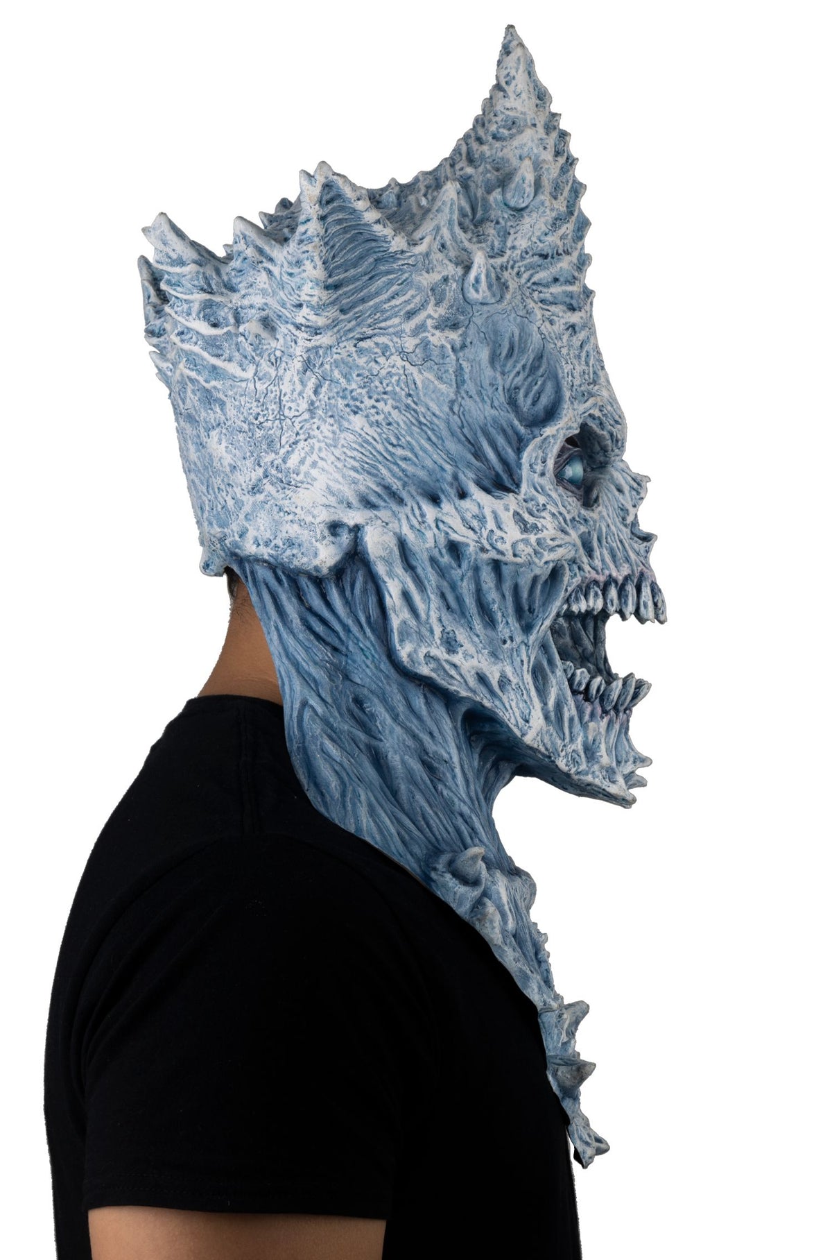 Máscara Rey Segador HIELO Ghoulish - Disfraz de Látex para Halloween y Día de Muertos
