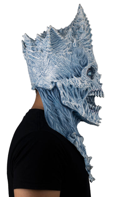 Máscara Rey Segador HIELO Ghoulish - Disfraz de Látex para Halloween y Día de Muertos