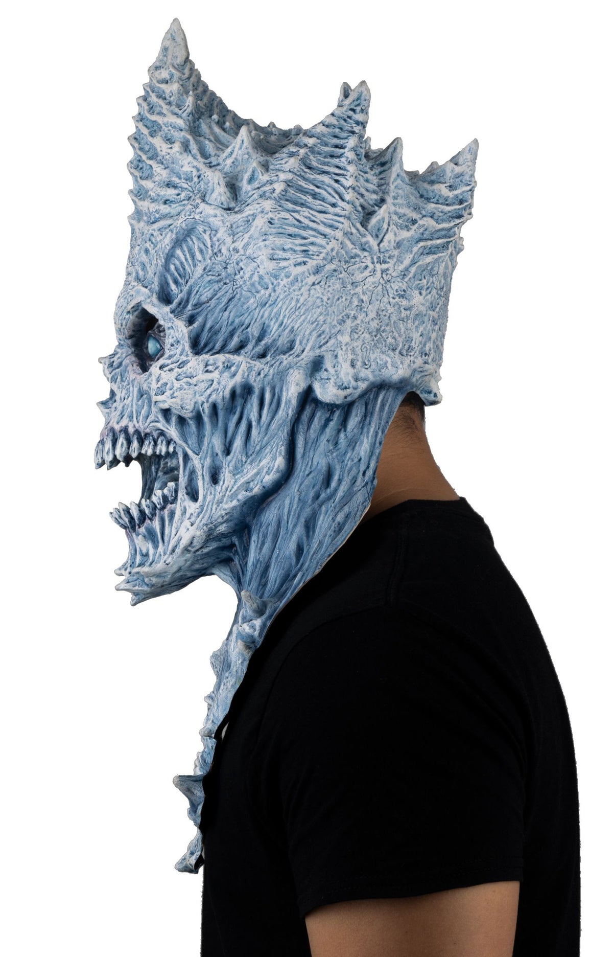 Máscara Rey Segador HIELO Ghoulish - Disfraz de Látex para Halloween y Día de Muertos