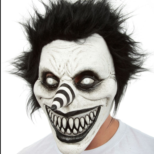 Máscara Riendo J. Ghoulish - Disfraz de Látex, Peluche para Halloween y Día de Muertos