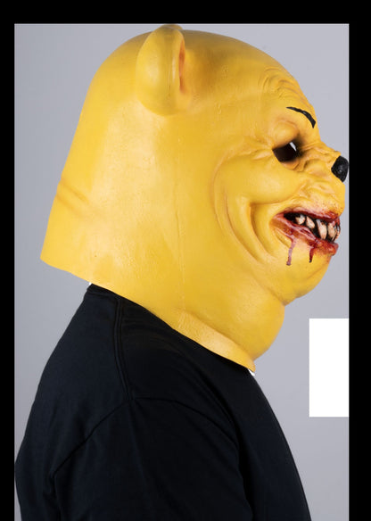 Máscara Sangriento Pooh Ghoulish - Disfraz de Látex para Halloween y Día de Muertos