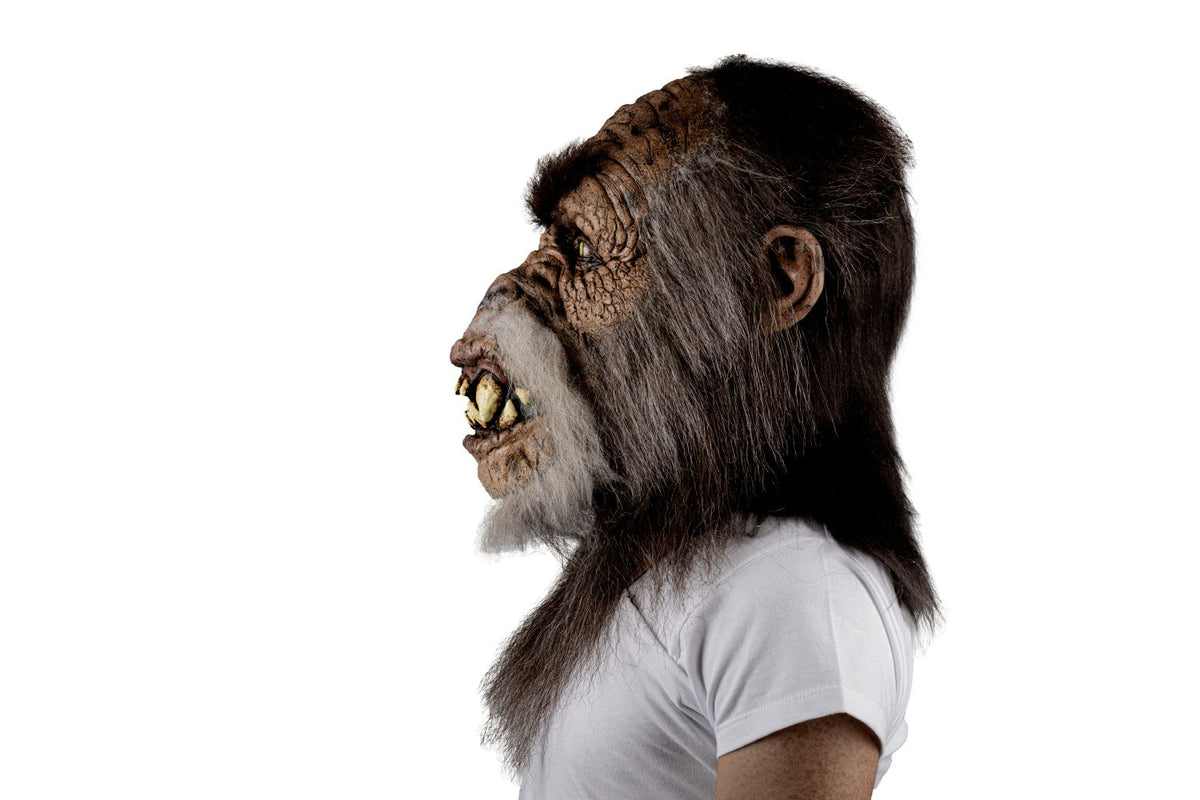 Máscara Sasquatch Ghoulish - Disfraz de Látex, Kanekalon, Peluche, Pelox para Halloween y Día de Muertos