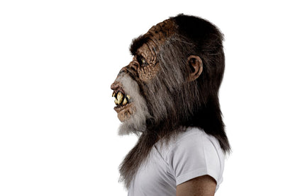 Máscara Sasquatch Ghoulish - Disfraz de Látex, Kanekalon, Peluche, Pelox para Halloween y Día de Muertos