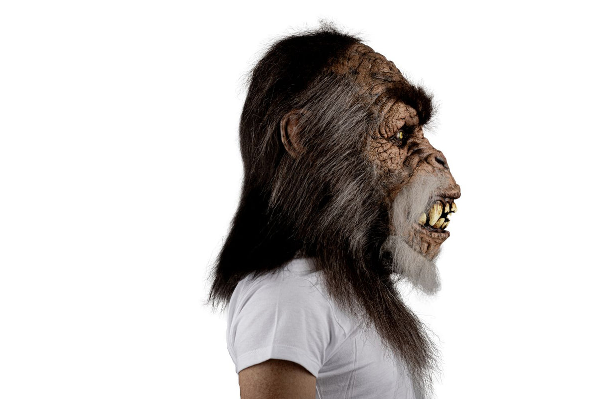 Máscara Sasquatch Ghoulish - Disfraz de Látex, Kanekalon, Peluche, Pelox para Halloween y Día de Muertos