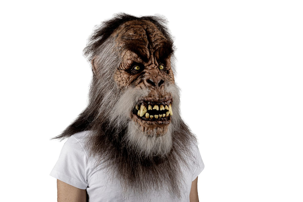Máscara Sasquatch Ghoulish - Disfraz de Látex, Kanekalon, Peluche, Pelox para Halloween y Día de Muertos